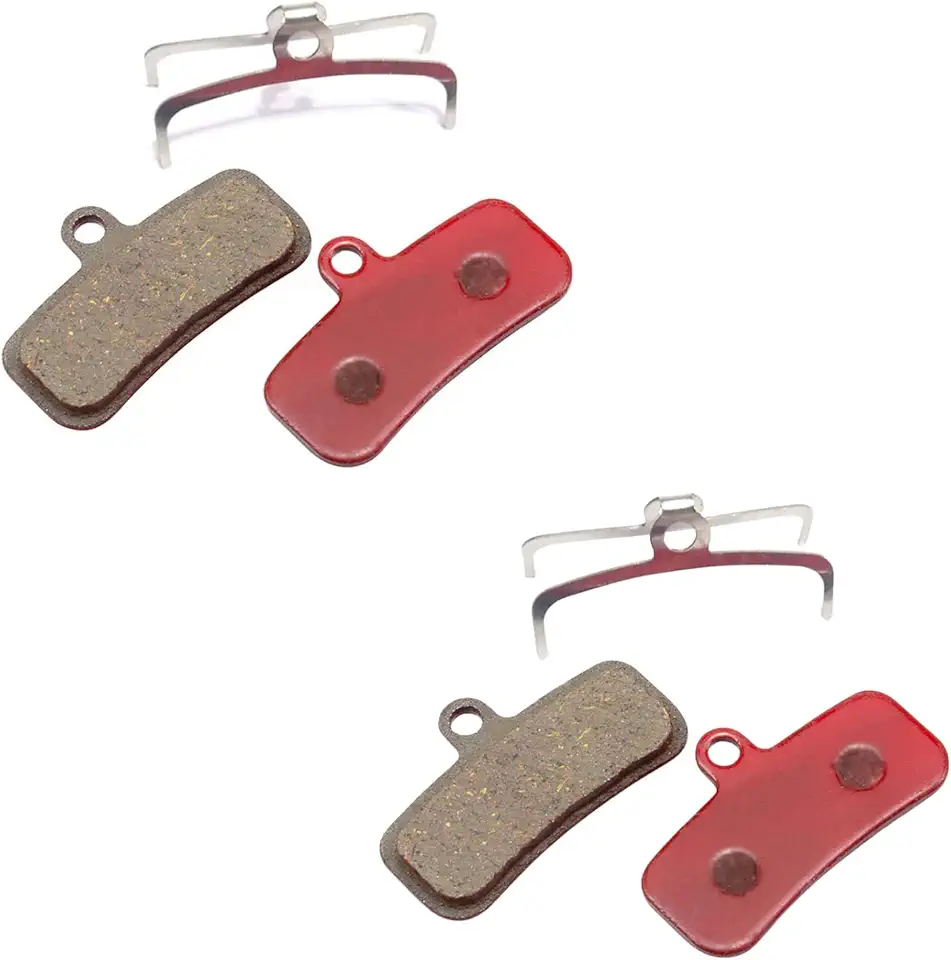 2 Pares de Pastilhas de Freio á Disco em Resina 4 Pistões Com Pinça - GTA