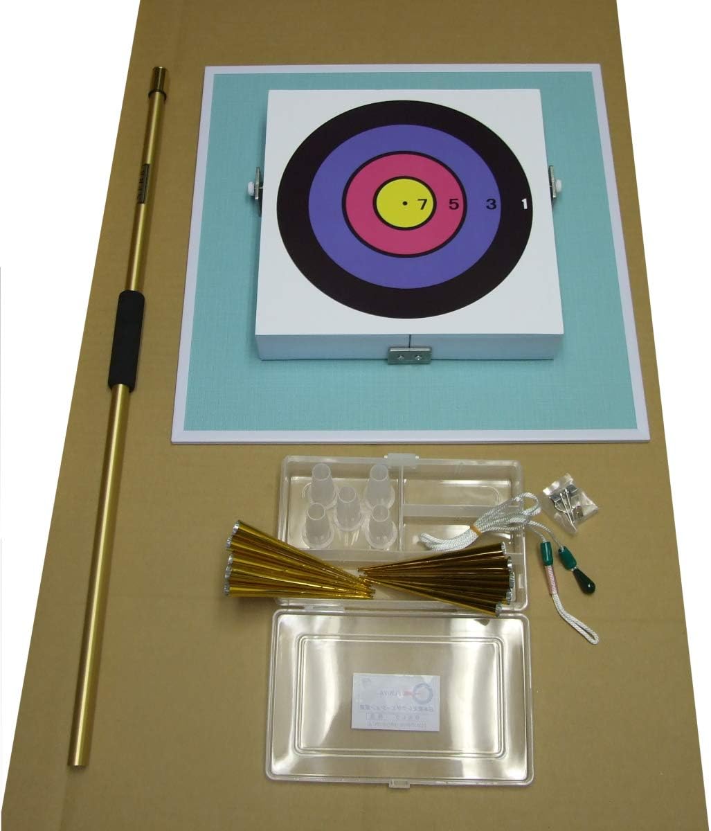 Amazon Co Jp Amazon特別企画tn 700 ネイル 刺さる矢 タイプ吹き矢セット 両面使える的 筒70cm ﾚｸﾘｴｰｼｮﾝ吹矢 ホビー