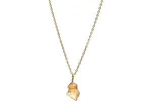 Dainty Citrine Pendant Necklace | A meaningful talisman for November Birthdays