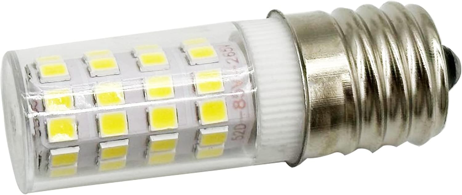 LaWana 5304517886 KEI D28a KEL2811 White Light LED Bulb Compatible with Frigidaire Kenmore Electrolux Crosley 100V-265V Freezer Lamp(White Light)