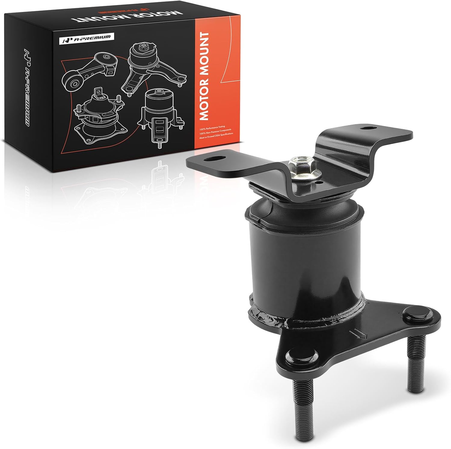 A-Premium Transmission Mount Compatible with Nissan Frontier 2005-2019, Xterra 2005-2010, 4.0L, Manual Transmission, RWD