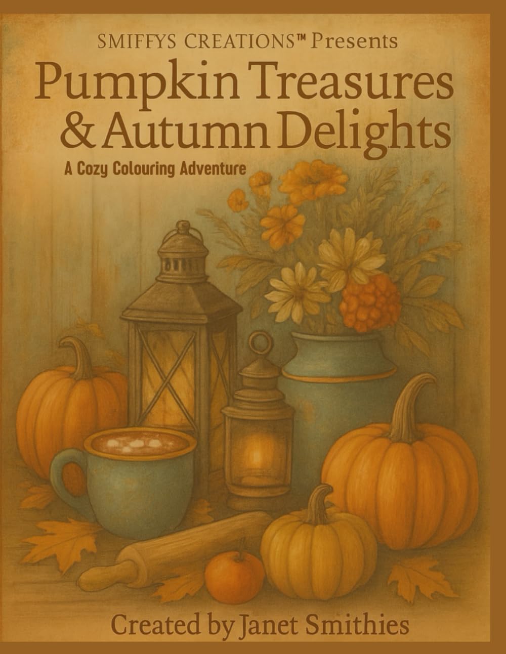 Pumpkin Treasures & Autumn Delights: A Cozy Colouring Adventure