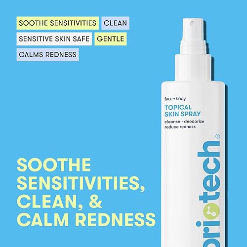 Miniatura 2 de BRIOTECH - Espray de ácido hipocloroso puro - Rocío tópico multiusos para cuerpo y rostro, apoyo contra irritación y enrojecimiento, tratamiento de