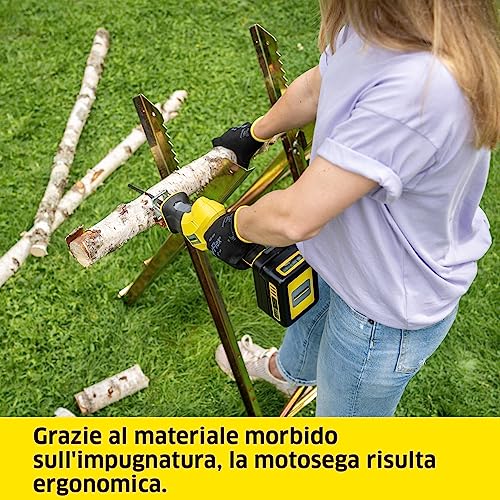 KäRcher Motosega A Batteria Pgs 4-18 18V, Potatura Rami Con Diametro Fino A 8 Cm, Impugnatura Removibile, Autonomia Circa 120 Tagli Con Una Carica, Funziona Con La Batteria Da 18 V (Non Inclusa) - 5