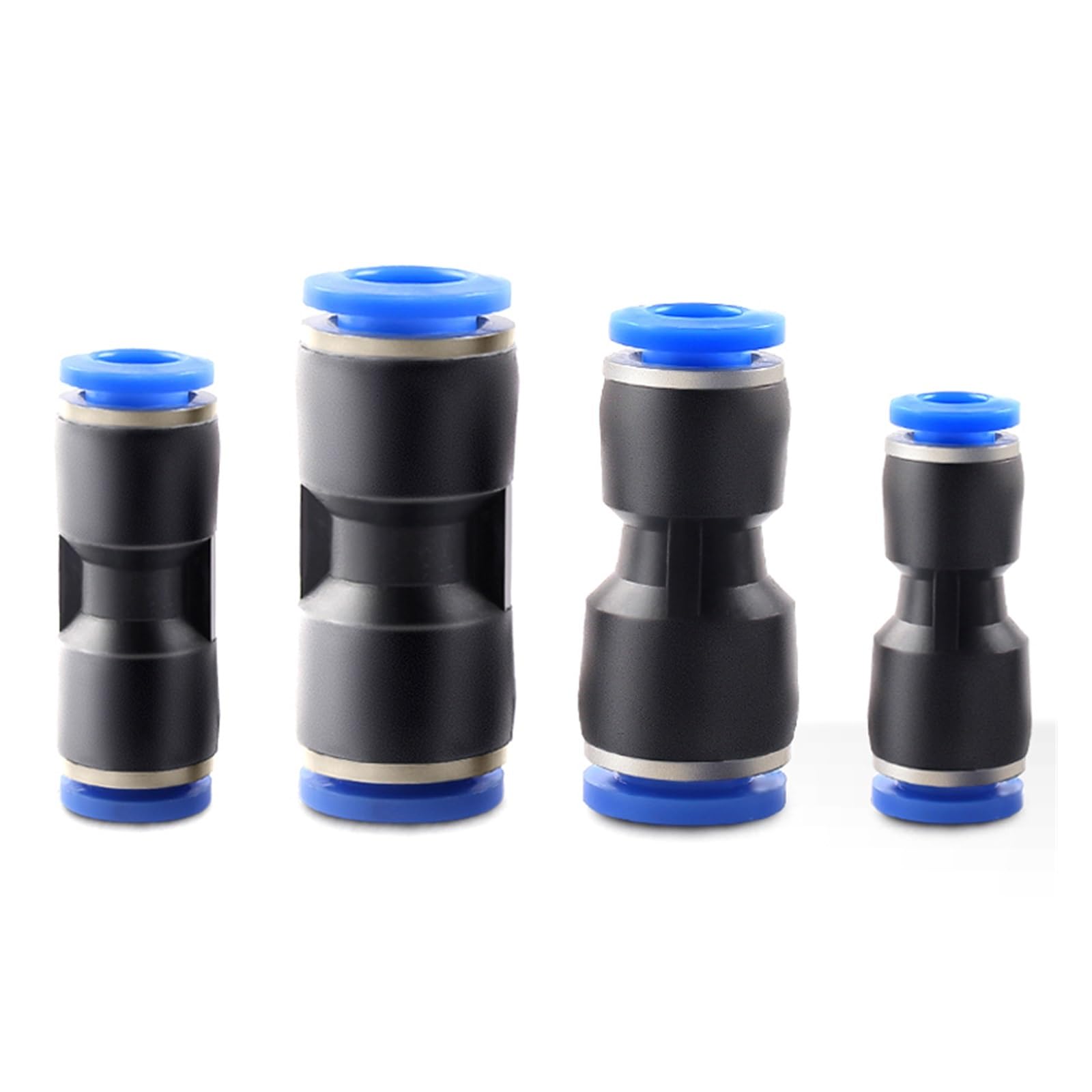 Pneumatische Verschraubungen,Tracheal Adapter, Pneumatische Armaturen Schnellverbinder Luftschlauch Rohrverbinder Kunststoff 4mm 6mm 8mm 10mm 12mm In Pluglug einschieben(16MM)
