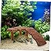 GALPADA Reptile Basking Platform for Aquatic Turtles Multi-Functional Climbing Ramp and Resting Terrace Aquarium Decoration Rockery Design