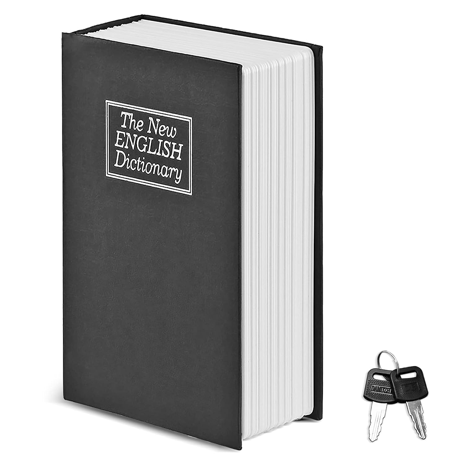 Book Safe with Combination Lock, Allomn DictionaryShaped Money Box