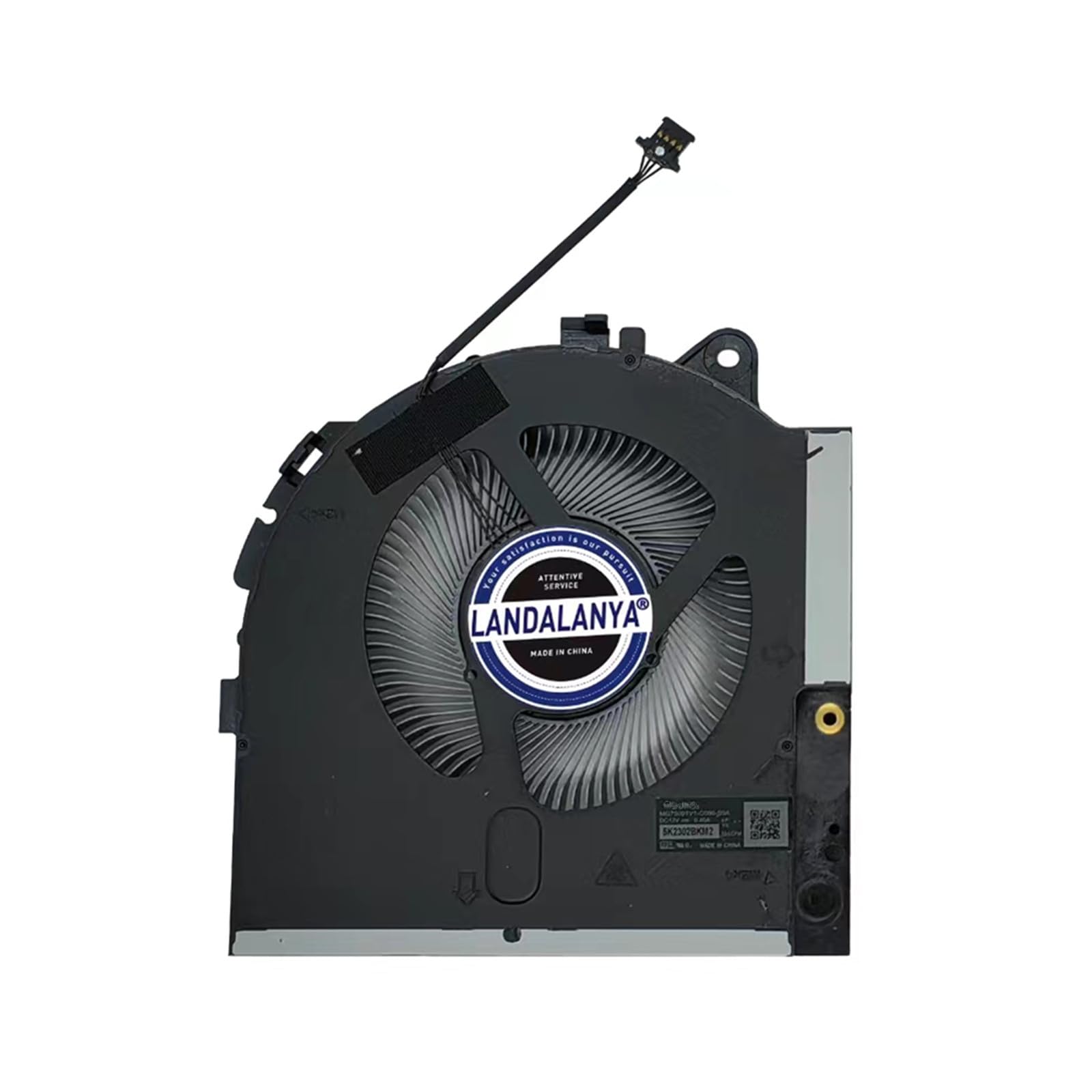 Ventilador de refrigeración de repuesto para CPU y GPU para Dell Alienware M17 R5 2022 Laptop MG75091V1-C080-S9A MG75091V1-C090-S9A DC12V
