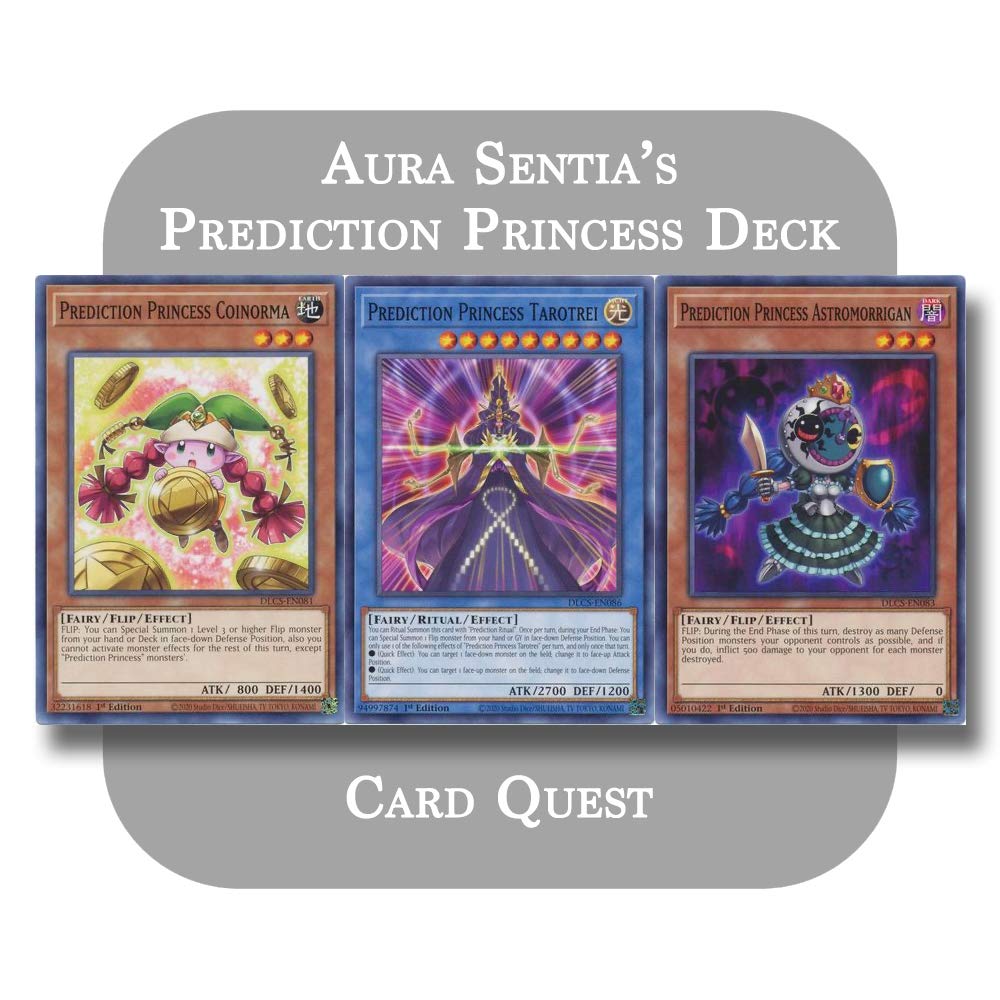 Amazon.com: Yu-Gi-Oh! ARC-V - Aura Sentia's Complete Prediction Princess  Ritual Flip Deck : Toys & Games