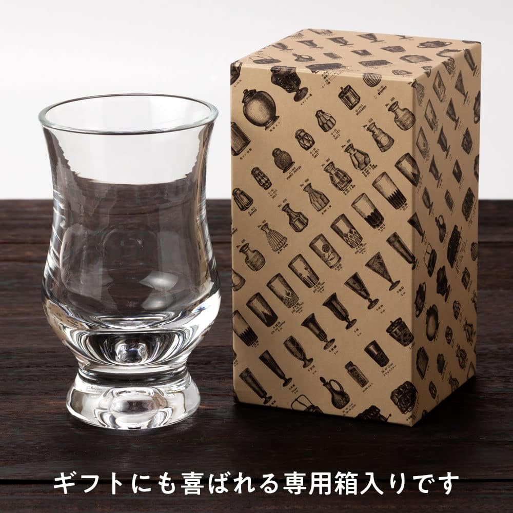 BYRON Coffee Glass, Clear (MO-1023C) Showa Modern Coffee, Reprint Retro Cute Cafe Glasses From That Time That Time You Were Nostalgic Retro Coffee Glass