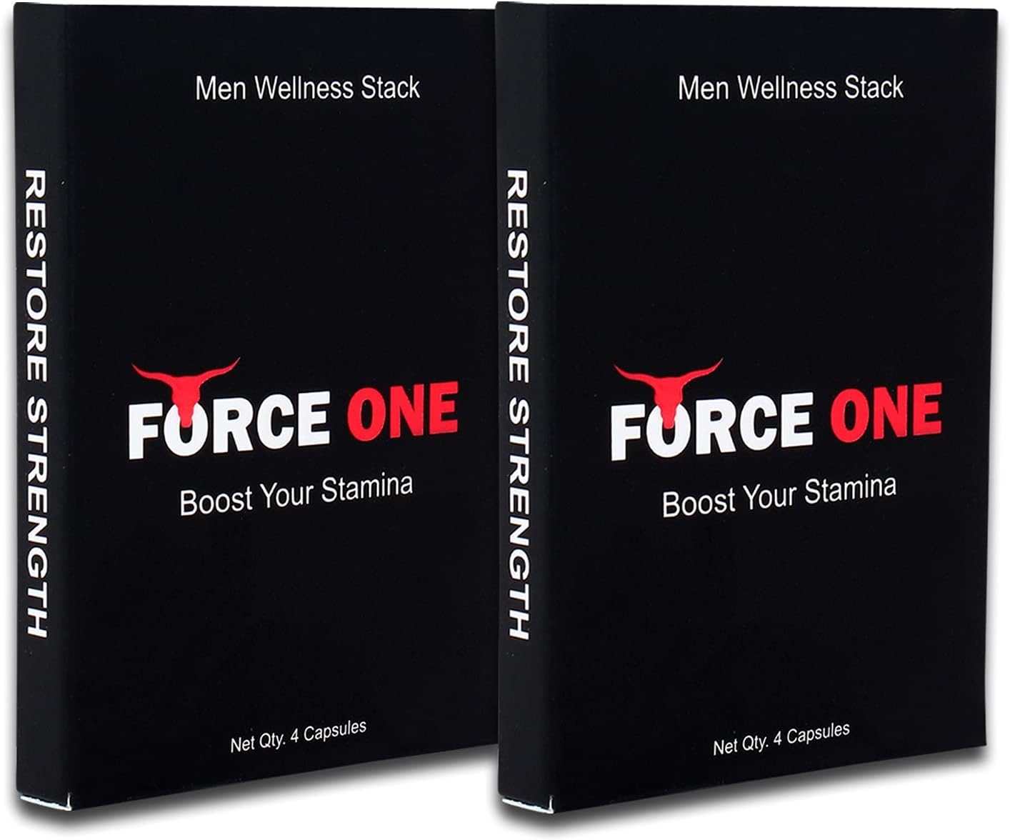 CIRKLE STREET Force One Capsules for Strength and Power | No Side Effects | Benefit Vigour and Health | Stamina & Energy Booster| Men Power Supplement (8 Capsules)