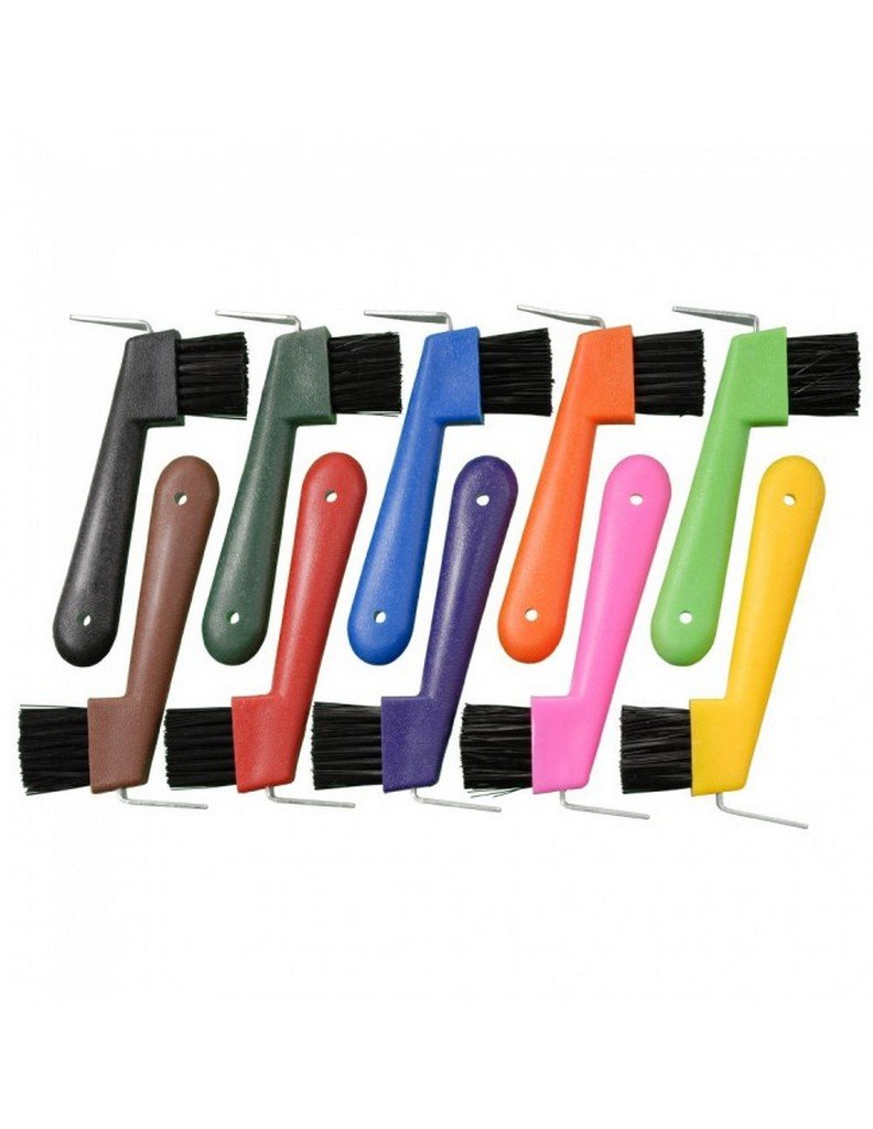 Tough 1 Hoof Pick Brush Combo 6 Pack