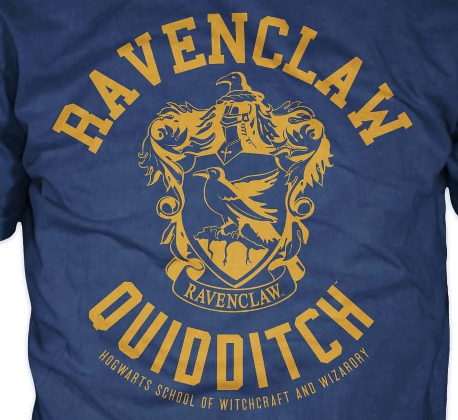 T-shirt Serdaigle Quidditch Harry Potter homme coupe confortable