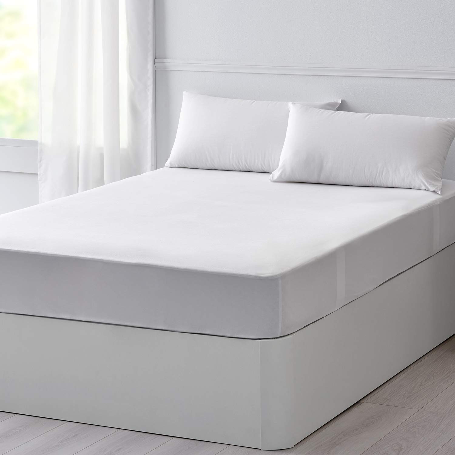 Pikolin Home - Protector de Colchón Tencel™ Hipertranspirable | 90x196 cm | Cama de 90 | Cubrecolchón | Impermeable | Antibacteriano | Extrasuave