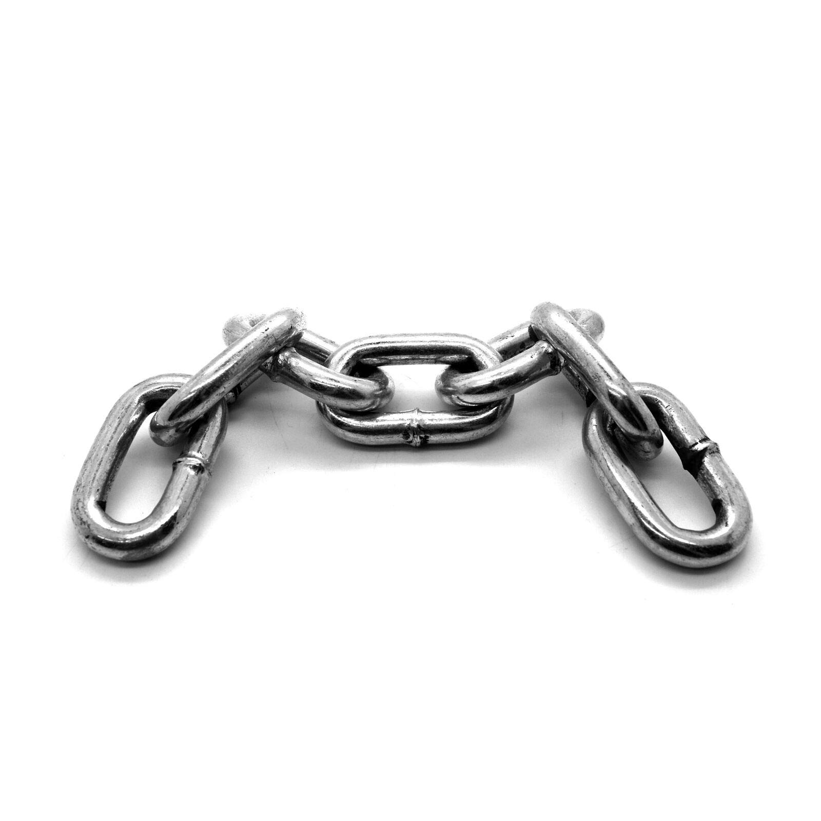 10 metres of 10 mm Strong Hot Dipped Galvanized Heavy Duty Steel Chain