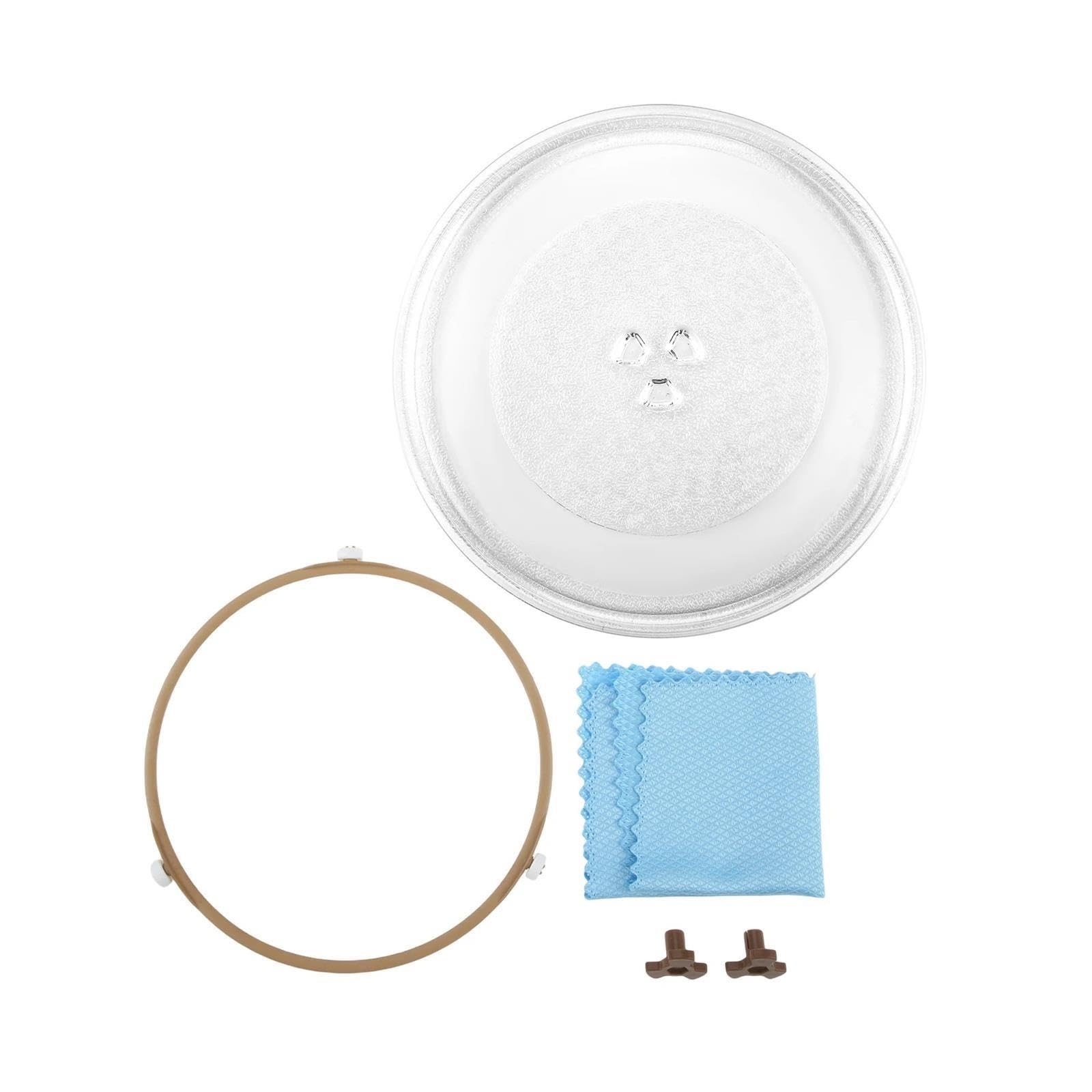 Plato giratorio de cristal for microondas 3 en 1, Compatible con Whirlpool, Compatible con modelos Amana