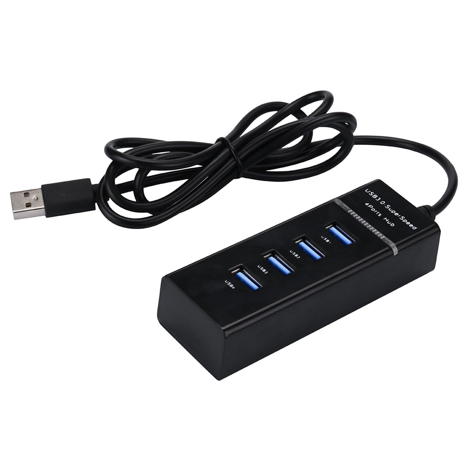 USB Hub Multi USB Splitter USB 3 0 Port Extender Hub with 4 Ports USB Extension Cable Super