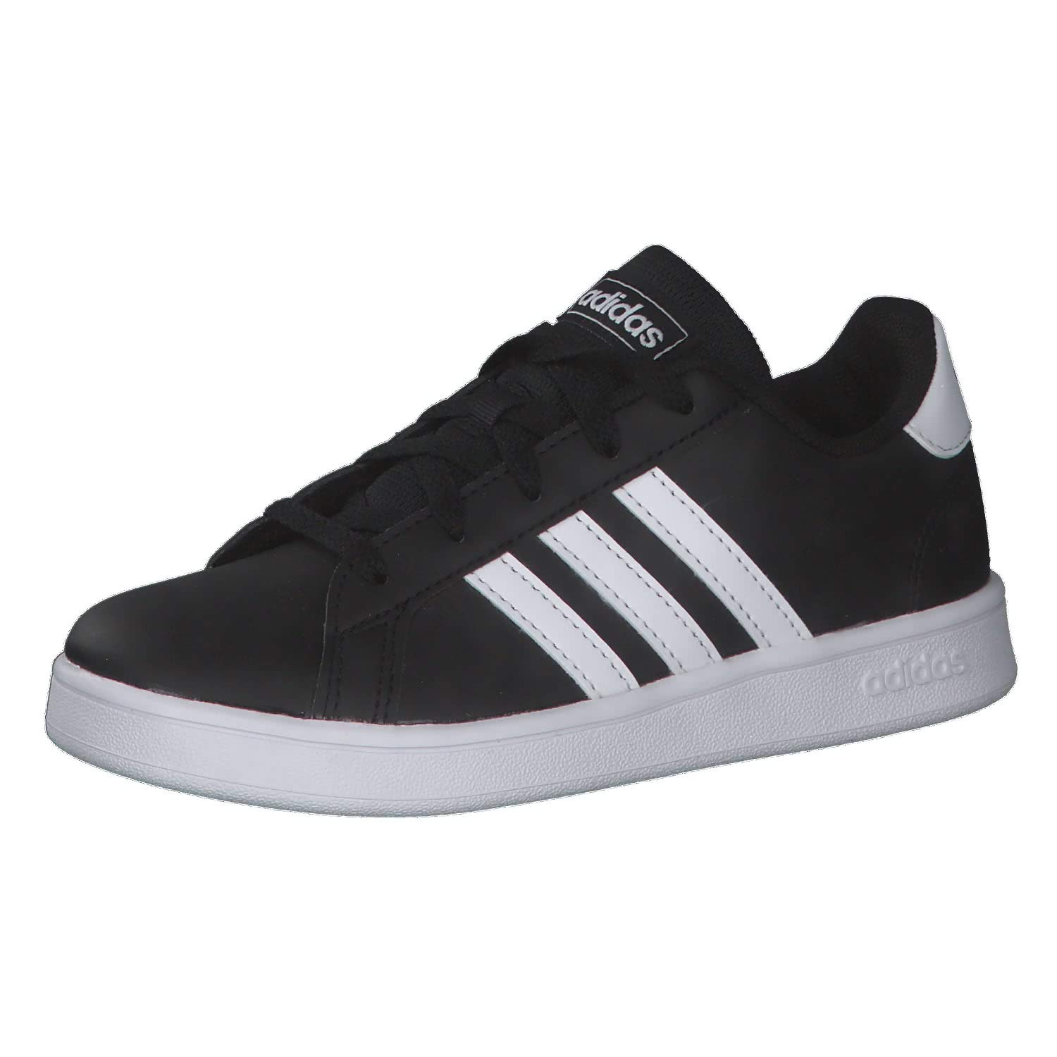 Adidas Unisex-Child Grand Court K CBLACK/FTWWHT/FTWWHT Tennis Shoe - 11 UK (EF0102) (B07QBCHDDJ) Amazon Price History, Amazon Price Tracker