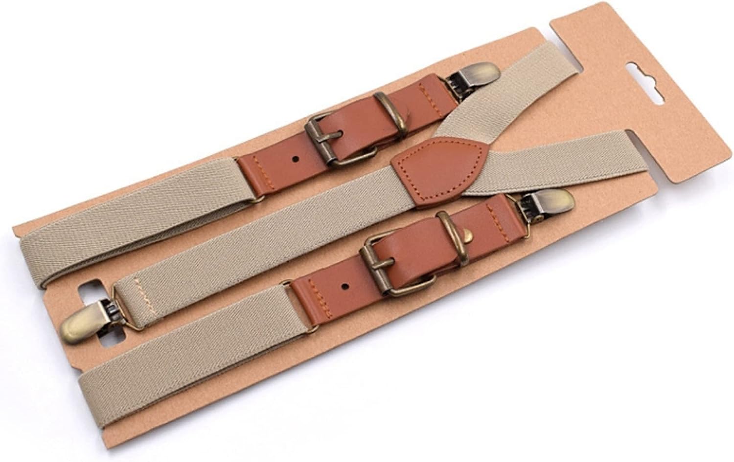 Men's Braces - Vintage Hommes Bretelles 3 Clips Forts Bretelles De Sangle De Pantalon Bretelles Adjustable En Cuir Pu Homes Partie De Mariage Bretelles