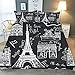Enhome Juego de Ropa de Cama, 3D Torre Eiffel Paris Impresión 3...
