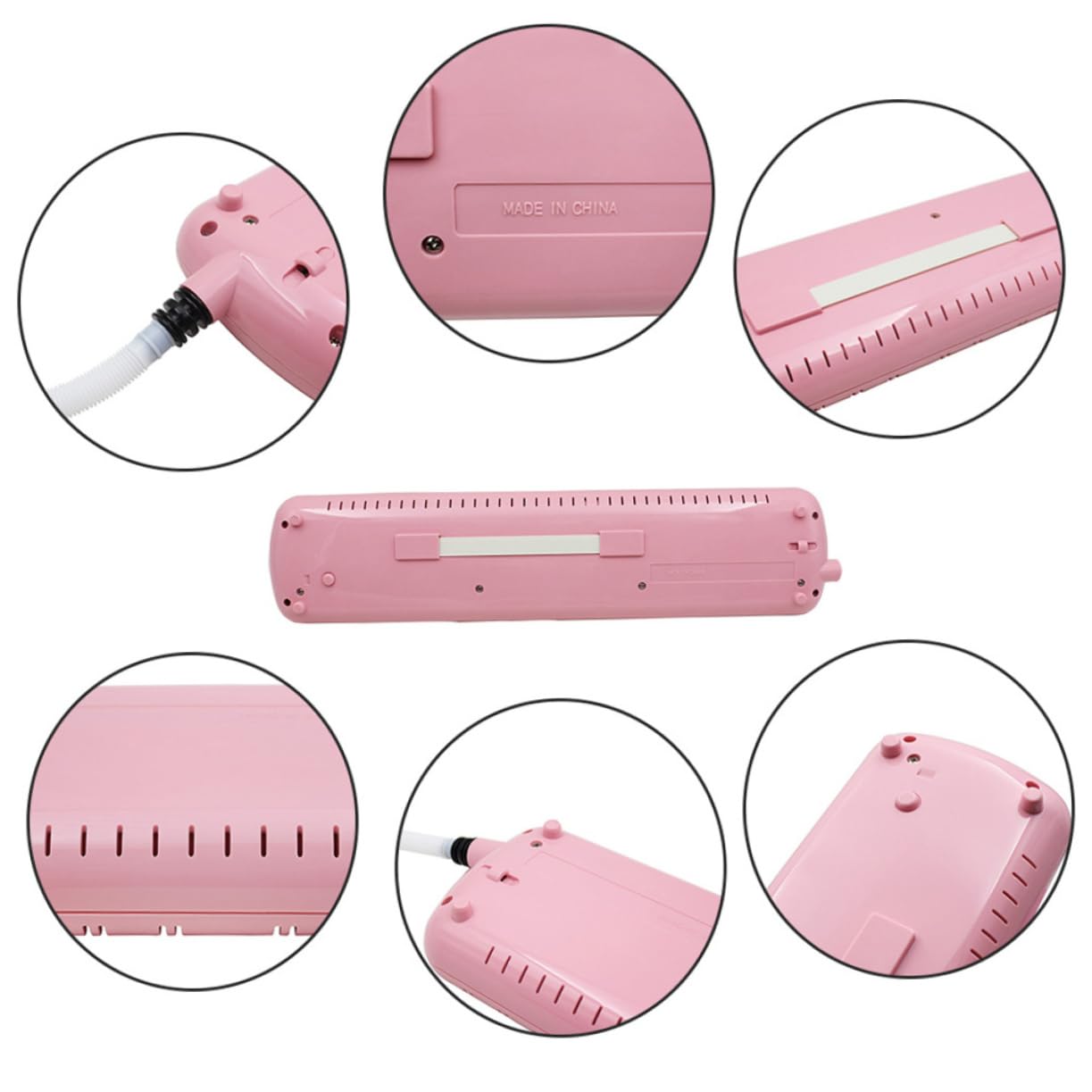 ifundom Pianola Tasti senza Batterie con Custodia Inclusa Leggera per Suonare in Mano o Sul Tavolo Strumento Musicale Melodica per Principianti