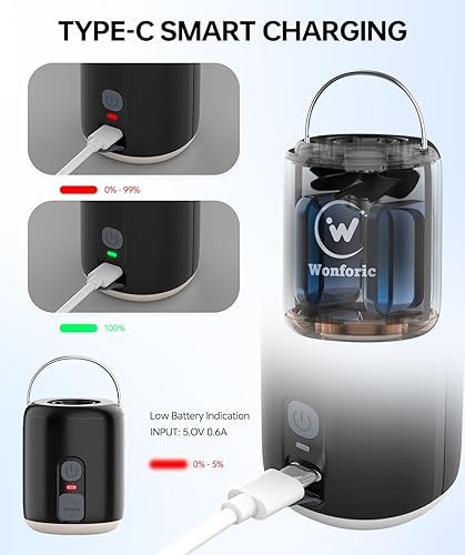 Miniatura 6 de Mini Air Pump for Inflatables, Tiny Electric Air Pump 4.5kPa with Camping Lantern and Magnetic Adsorption,Rechargeable Travel Air Pump for Air