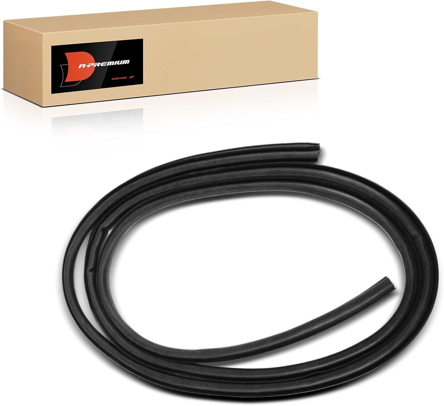 A-Premium Front or Rear Left or Right Car Door Weather Stripping Seal Strip Compatible with Jeep XJ Series Cherokee 1984-1996, Wagoneer 1984-1990, MJ Series Comanche 1986-1992