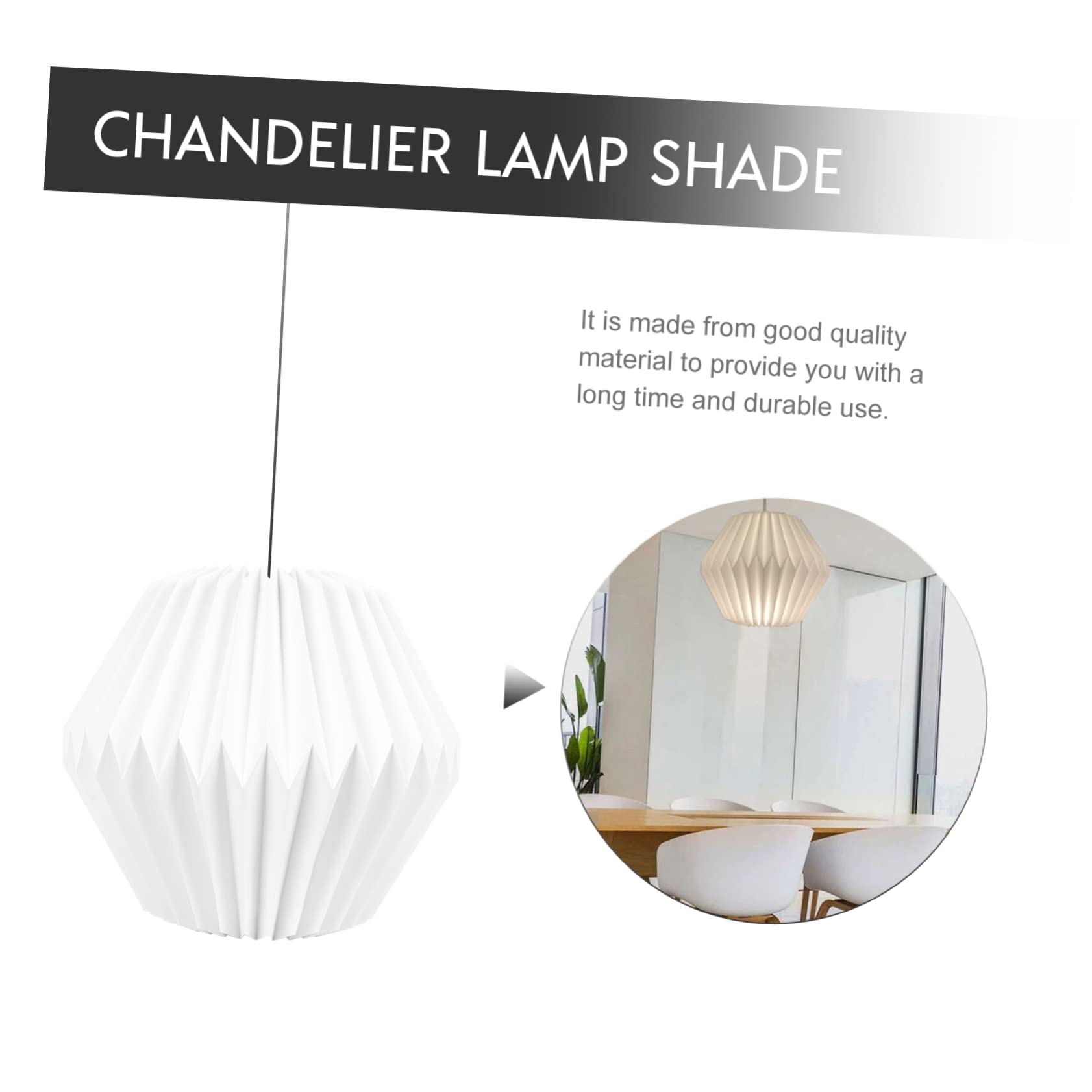 Hemobllo 2pezzi Lampadario Sospensione Stile Nordico Con Paralume e Decorazione Elegante Per Hotel e Casa Design Creativo e Duraturo Atmosfera Calda e Accogliente