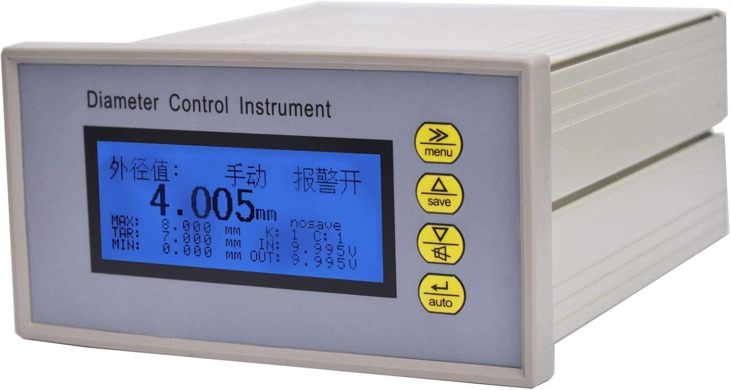 High Precision Laser Diameter Gauge Non-Contact Laser Diameter Measurement with Digtial Display Control Box Range 0.2~30mm For Communication Cable,Optical Cables,Co-axial Cables And Power Cables