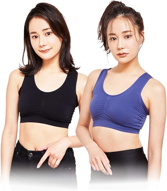 Amazon シンデレラ マシュマロリッチ ナイトブラ 2枚セット 育乳ブラ 夜用ブラジャー バッククロス ノンワイヤー フィットネス トレーニング スポーツブラ 通販