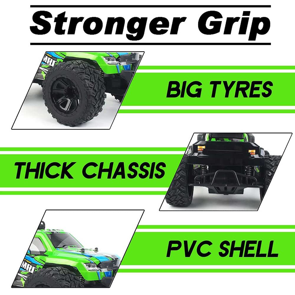Amazon.co.jp: 1/14 Scale RC Car, All-Terrain Off-Road Climbing