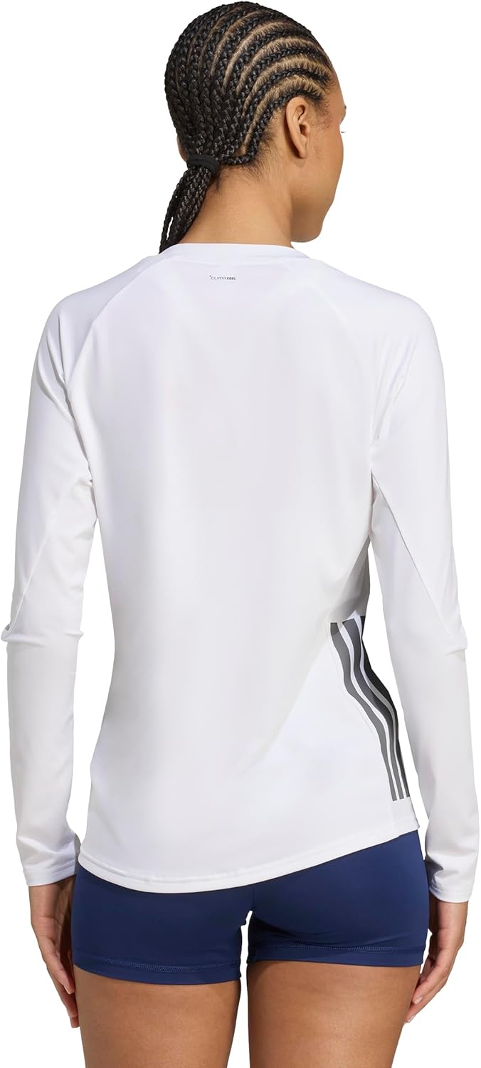 Adidas Womens Hilo Volleyball Long Sleeve Jersey - Image 2