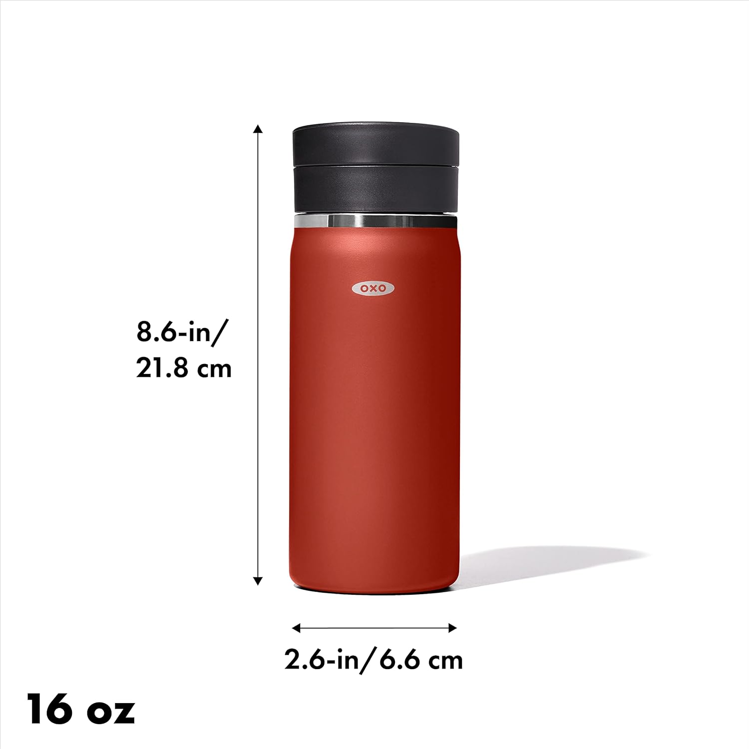 OXO Good Grips 16oz Travel Coffee Mug With Leakproof SimplyClean™ Lid - Terra Cotta