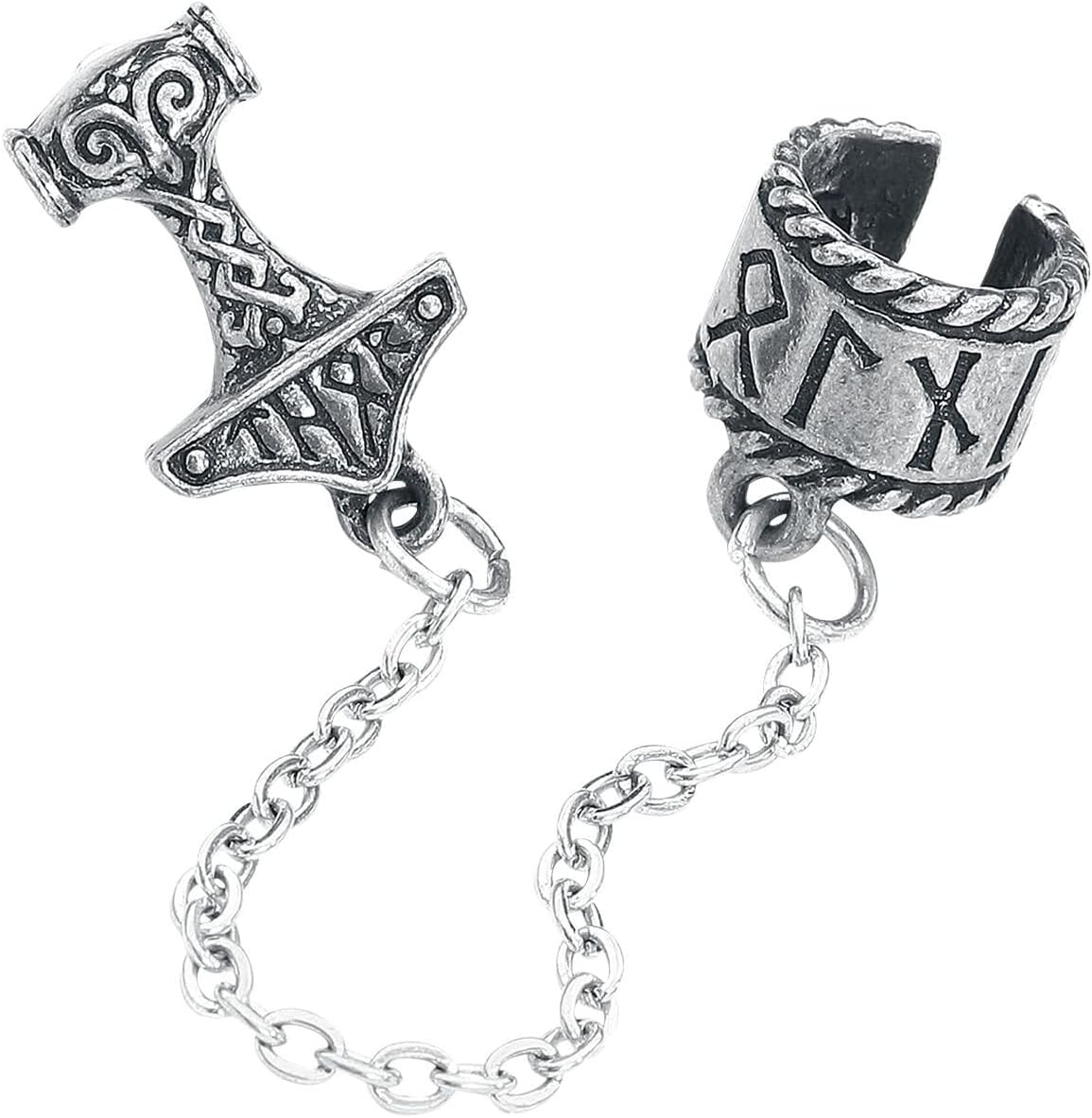 Alchemy Gothic Thor Donner Single Earring