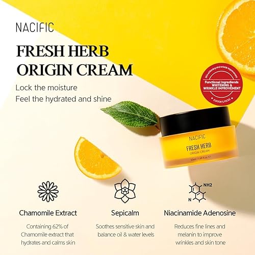 Miniatura 8 de NACIFIC Fresh Herb Origin - Juego de 4 piezas para el cuidado de la piel, tónico hidratante, suero antioxidante, crema hidratante, suero de niebla,
