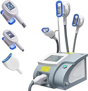 GEJLELDS Body Slimming Lipolysis Machine Freeze Slimming Machine Portable Cryolipolysis Fat Freezing Weight Loss Shaping Machine with 3 Handles, Cellulite Removal Massager