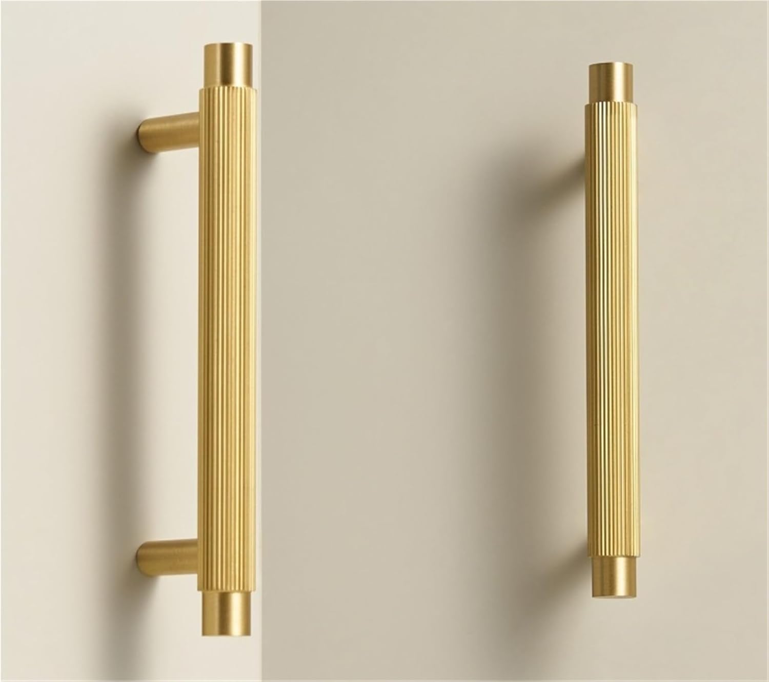 Solid Brass Linear Cabinet Handle Drawer Cabinet Door Pull White Matte Gold Bronze Available 1Pcs(CH099-WHT-T55)