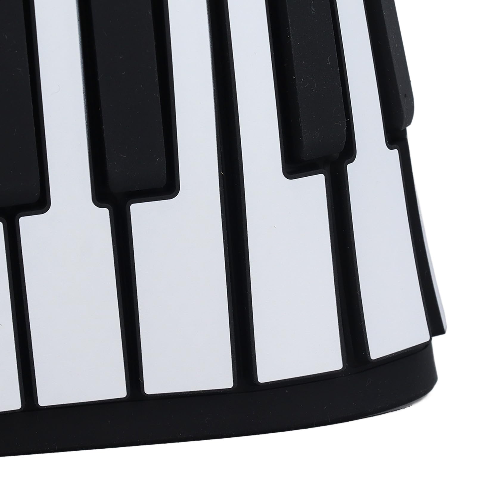 Generic Piano per Tastiera Portatile, Pianoforte Portatile per Pianoforte per Tastiera con Altoparlanti Incorporati 49 Tasti Roll -up per per USB di Ricarica Elettrica per i Principianti per i