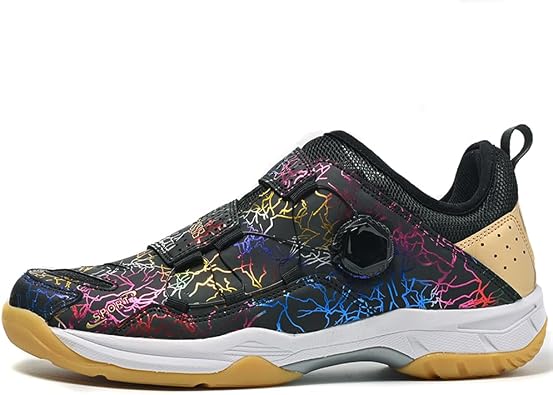 Badminton Shoes, Mens, Tennis Shoes, Womens, Gymnasium Training Shoes, Juniors, Power Cushions, Table Tennis Shoes, Ultra Lightweight, Anti-Slip, Indoor Sports, Badminton Competition Training,