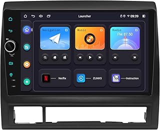 JOYING Car Radio for Toyota Tacoma 2005-2015 Android 12 Car Stereo 9 Inch Head Unit 8GB+128GB with Wireless Carplay Android Auto Mirror Link GPS Navigation Bluetooth 5.0(JY-TZ187N8)