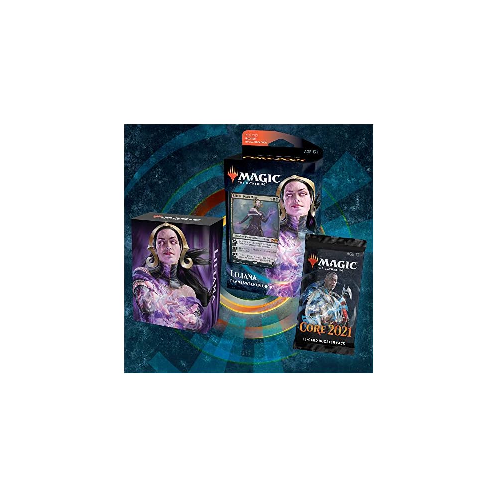 Magic: The Gathering Liliana Death Mage Planeswalker Martinique | Ubuy