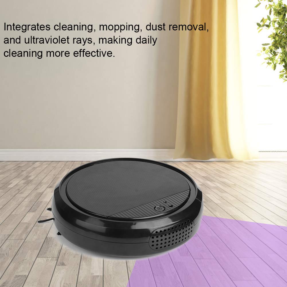 Greensen Robot Vacuum Cleaner, Vacuum Cleaner Robot Power Performance Strong Suction, Thin, Quiet, Robotic Vacuum for Hard Floors Multifunctional Automatic Robot Vacuum Cleaner... - Image 3