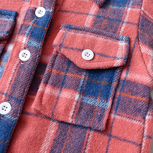 Meufam Baby Boy Girl Varsity Jacket Contrast Color Baseball Outwear Long Sleeve Button Down Letterman Embroidery Jacket4