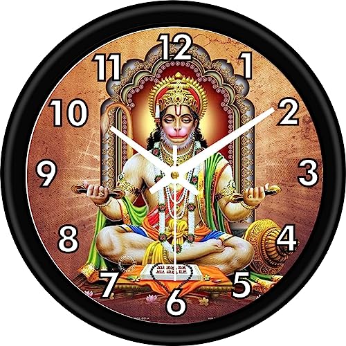 Image of Lavkush Enterprises Present Balaji Wall Clock for Living Room, Badroom, Shop, Office, Home Decor 1015
