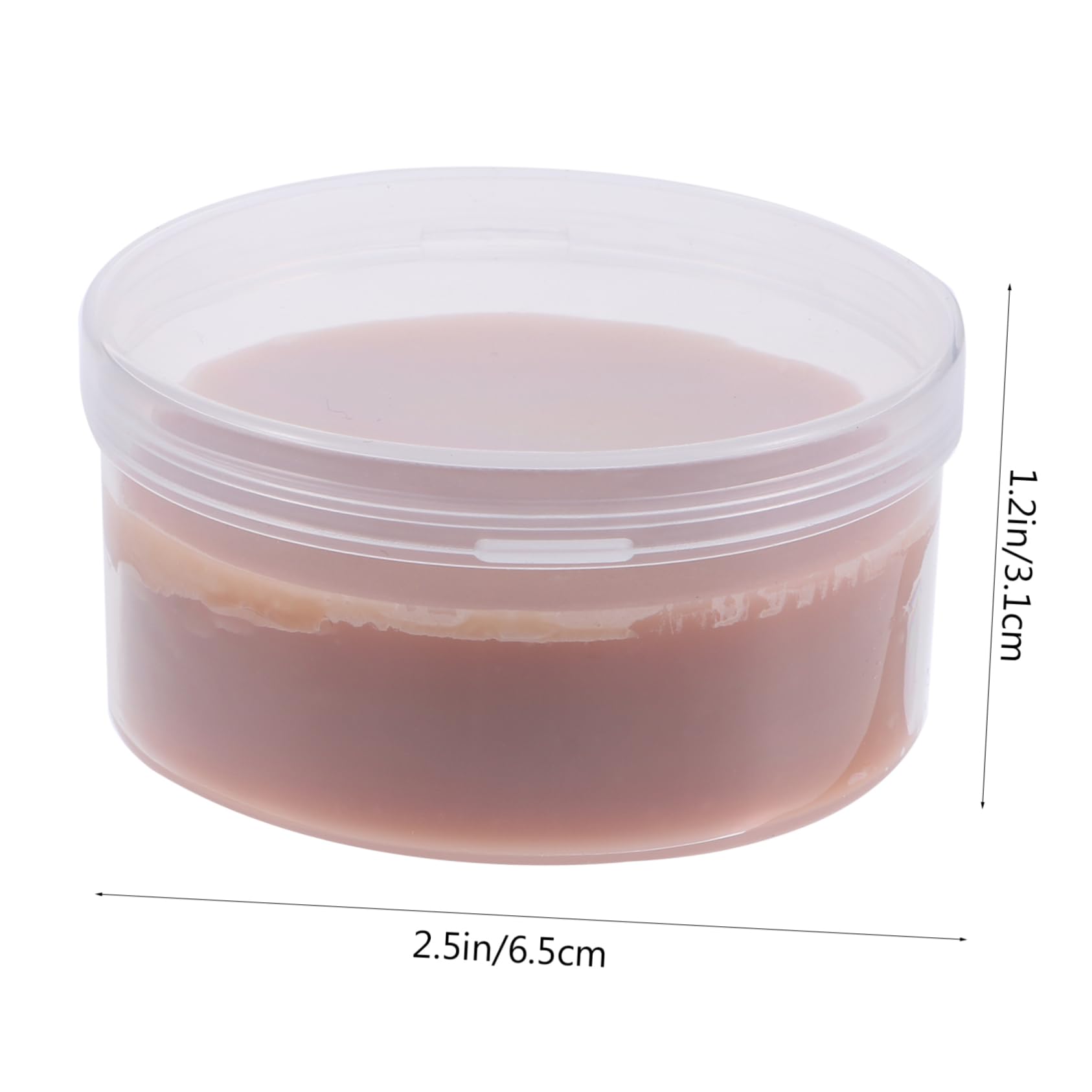 HAPINARY 2pcs Special Effects Scar Wax Makeup Skin Wax Set Realistic Fake Wounds for Parties