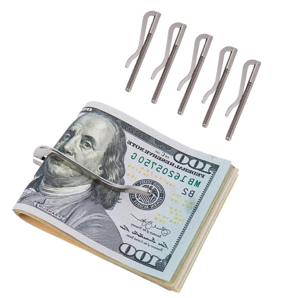 Cartera Metalica Hombre Clip Para Billetes De Metal Unidades