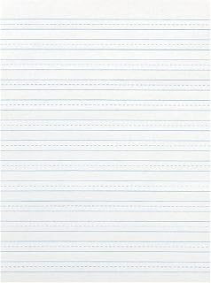 School Smart Composition Paper, Ruled Short Way, 8 x 10-1/2 Inches, 500 Sheets