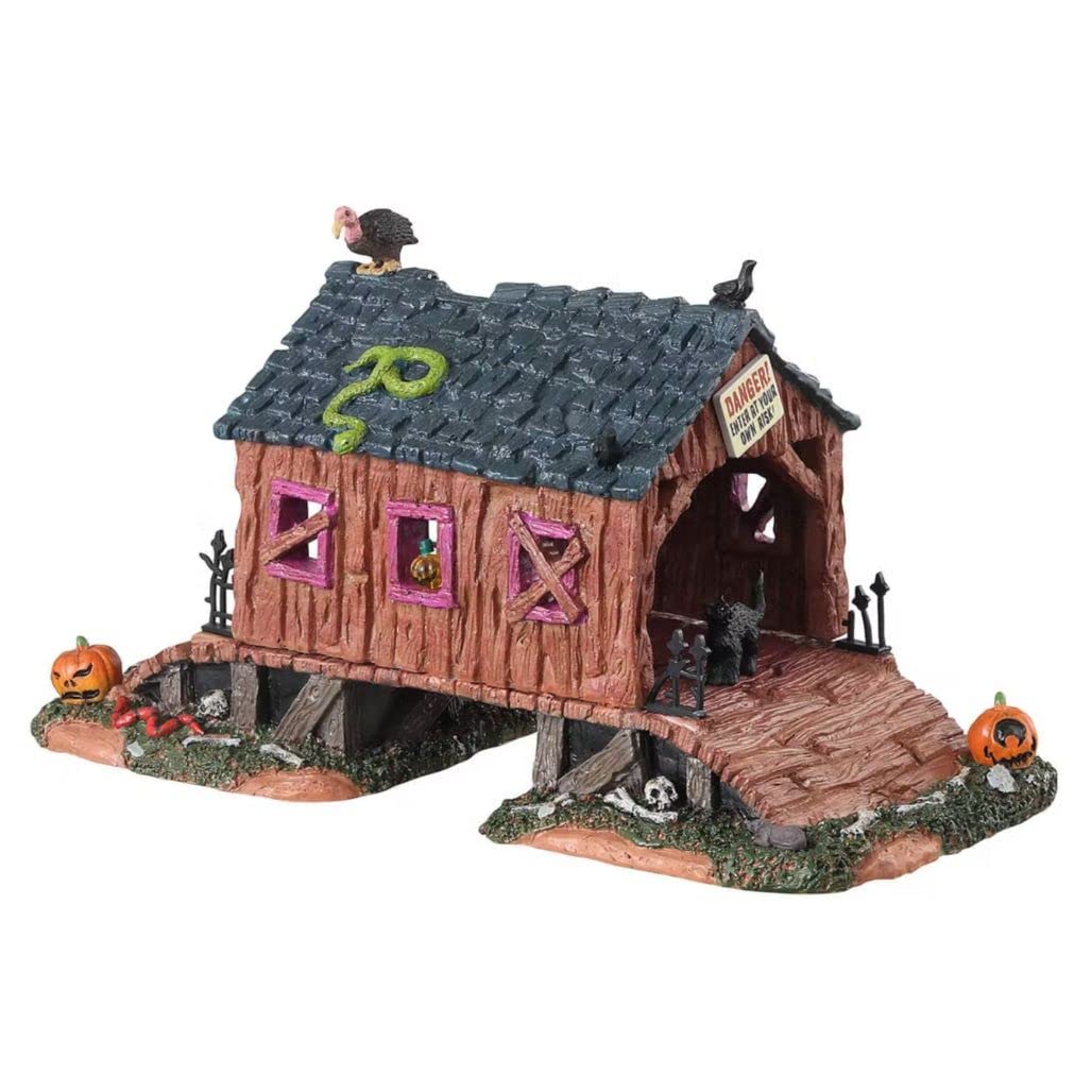 LemaxCreepy Covered Bridge #33631