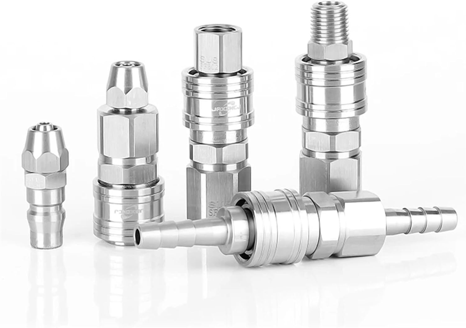 304 stainless steel C-type self-locking quick air pipe joint pneumatic air compressor accessories air pump PM PH PP PF SM SH30(PP30)