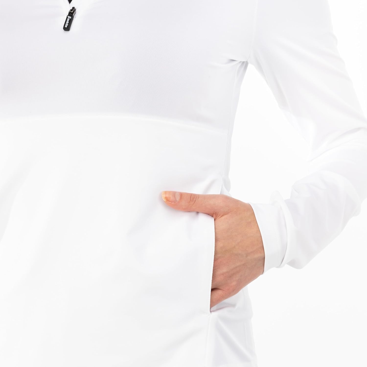 Franklin Sports Womens Women's 1/4 Zip Pullover Top
